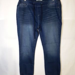 Rewash Joggers Blue Denim Women's or Men's Pants Size 31